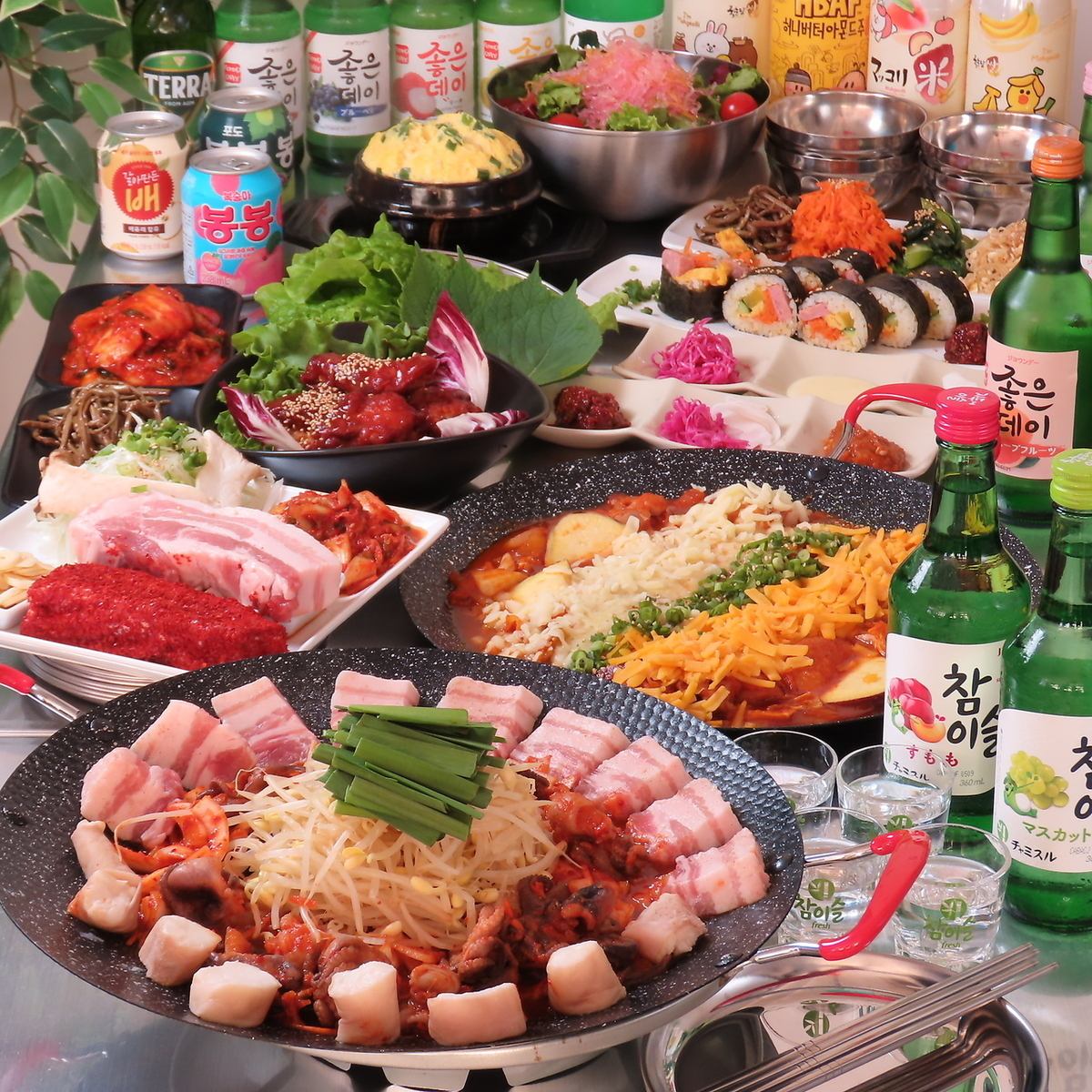 Korean dining where you can enjoy the authentic taste♪