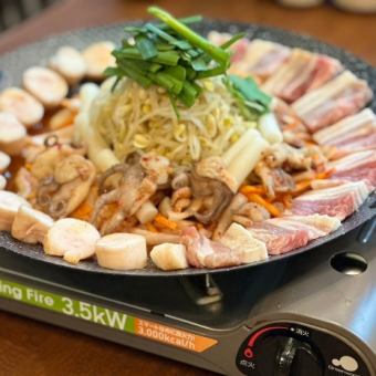 【当店1番推し！】忘年会新年会に！チュクミコプチャンコース税込5000円【〆がうまい！】