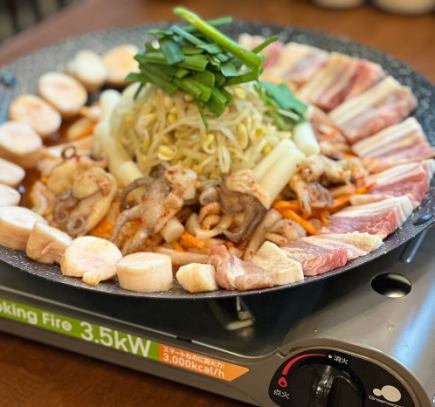 [Our top recommendation!] Perfect for year-end and New Year's parties! Jukmi Gopchang Course, 5,000 yen including tax [A delicious way to finish off a meal!]