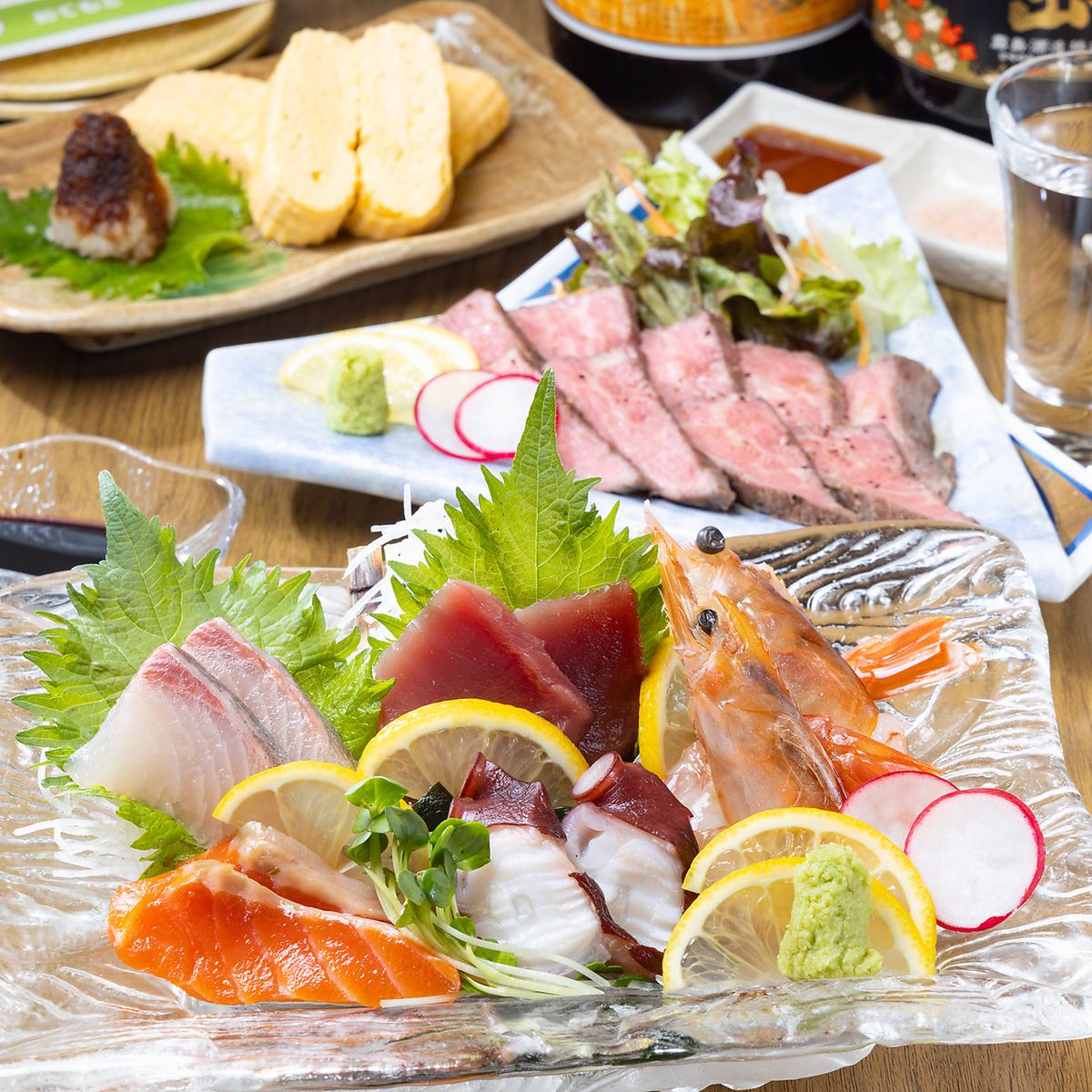 落ち着きのある空間で、お食事を楽しんでいただけます♪