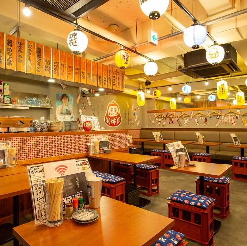 Our cheerful and energetic staff will serve you wholeheartedly!