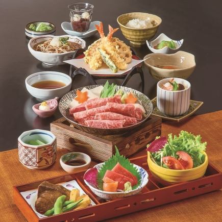 【宴会コース★嵯峨味　竹コース】お料理+飲み放題付：6500円（税込）