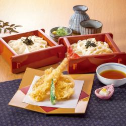 大蝦天婦羅和扁麵(外帶)