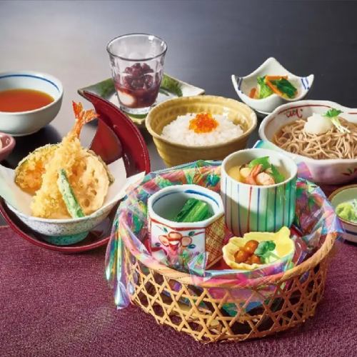 Colorful Vegetable Set Meal