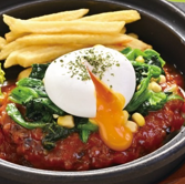 【12月】ほうれん草とコーン (羽釜ごはん・ごはんのお供・スープ食べ飲み放題付き)