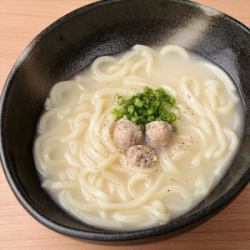 鶏白湯うどん