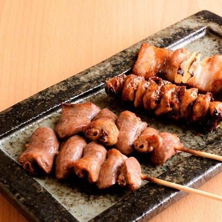 ~Focus on skewers~ Please enjoy our proud yakitori grilled with the aroma of charcoal, carefully selected for preparation and heating.