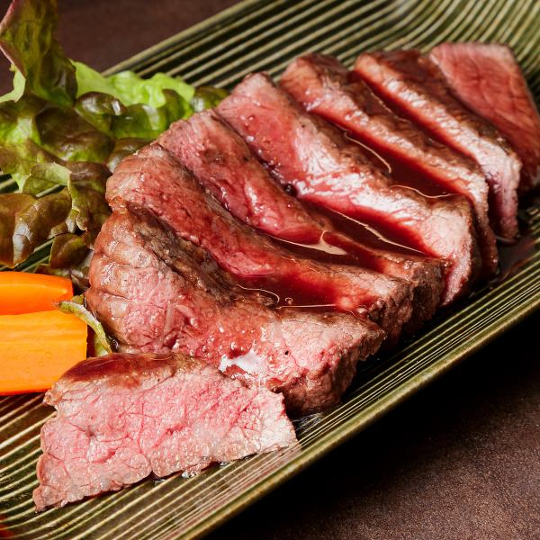 仙台牛炭火焼き赤ワインソース