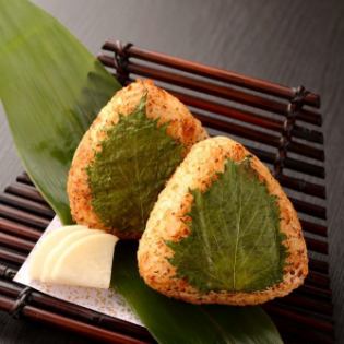 Sendai miso-grilled rice balls (2 pieces)