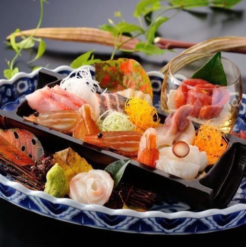 Seasonal sashimi