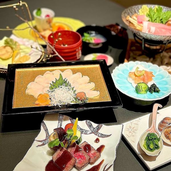 [Cooking only] Kaiseki course [Seasonal] 8,000 yen (tax included) [equivalent to 11,000 yen (tax included)]