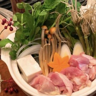 【仙台特色香菜火锅】宫城县森林鸡香菜火锅