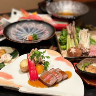 [요리만]회석 코스【순미】11,100엔(부가세 포함)→쿠폰 이용으로 8,800엔(부가세 포함)