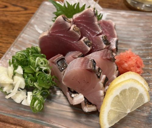 鹿児島県産　初カツオ　お造り