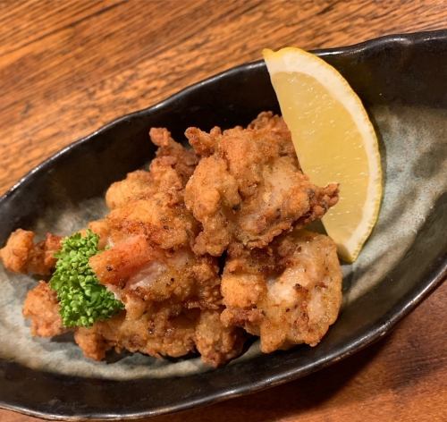 せせり　黒胡椒揚げ