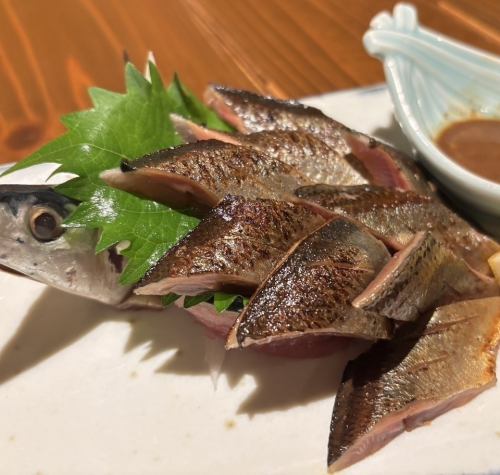 酱油烤秋刀鱼肝