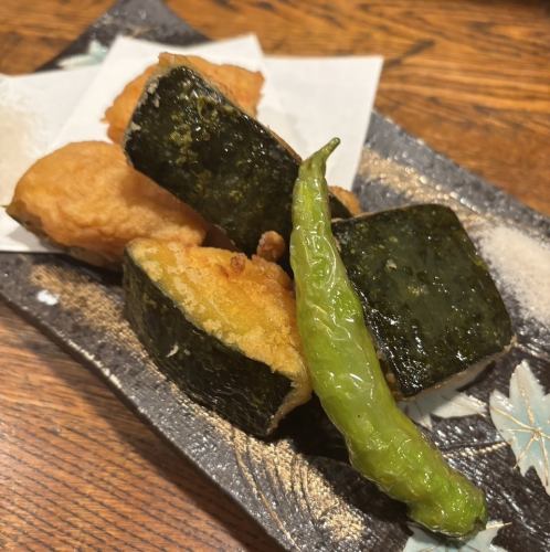里芋　旨煮揚げ