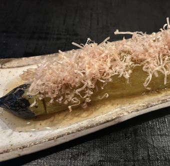 焼き茄子　お浸し
