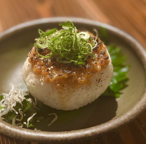 醤味噌の焼きおにぎり