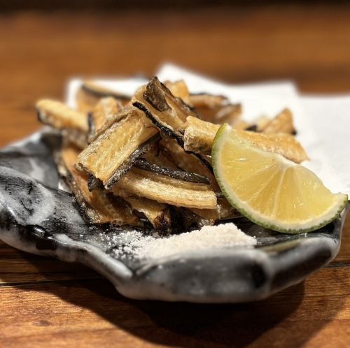 穴子の骨せんべい