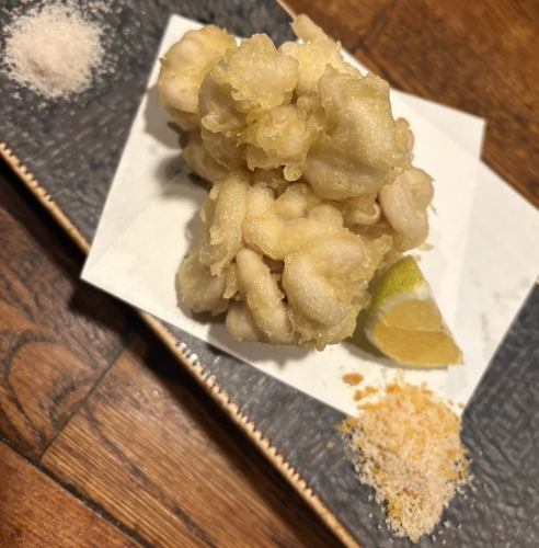 真鱈の白子 天麩羅