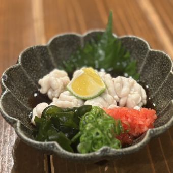 真鱈の白子ポン酢