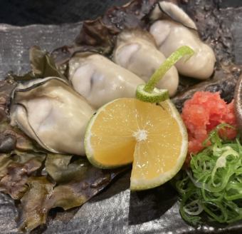 牡蠣 昆布焼き