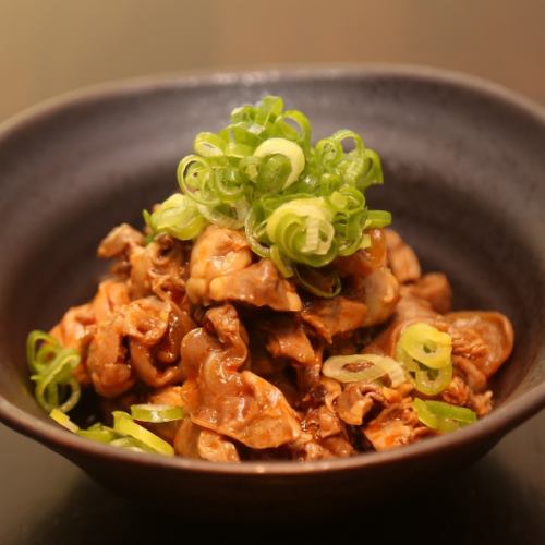 Sichuan-style chicken offal
