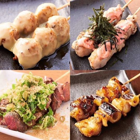 You can order as little as one! When you think of Tazuya, you think of yakitori♪