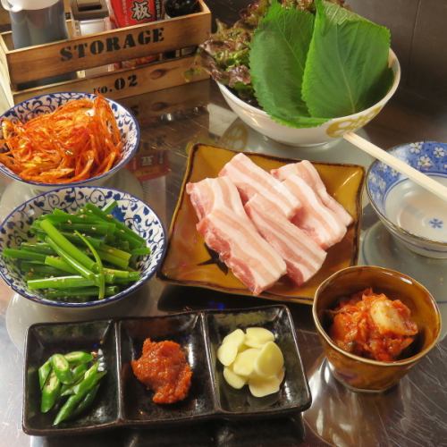 可以享受韩国料理的餐厅