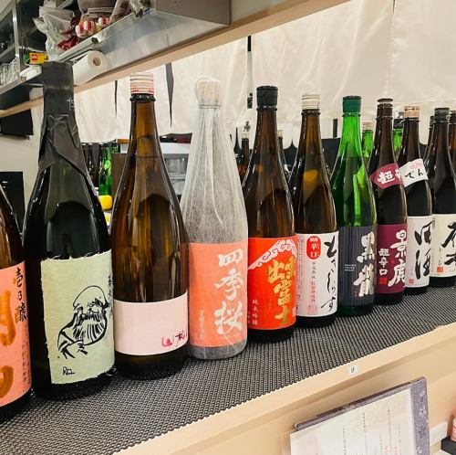 Lots of great sake to boast about