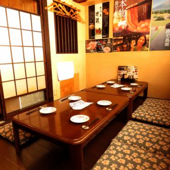 A private room that can be rented ◎This tatami room can accommodate 6 to 13 people, and can be used by 6 to 13 people.There is only one room, so make a reservation early (6 to 13 people).For more information, please feel free to contact us by phone!