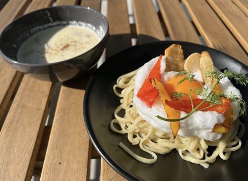 カルボナーラつけ麺