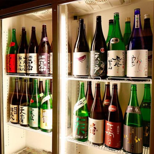 ≪More than 30 kinds ☆ A wide variety of sake≫