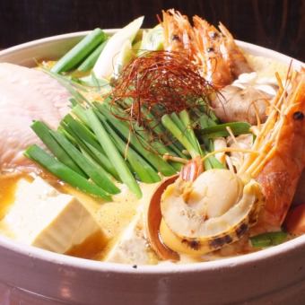 Hot pot to choose from 7 types ♪ All-you-can-drink course 4,300 yen (8 items) ◆ Basic 2 hours