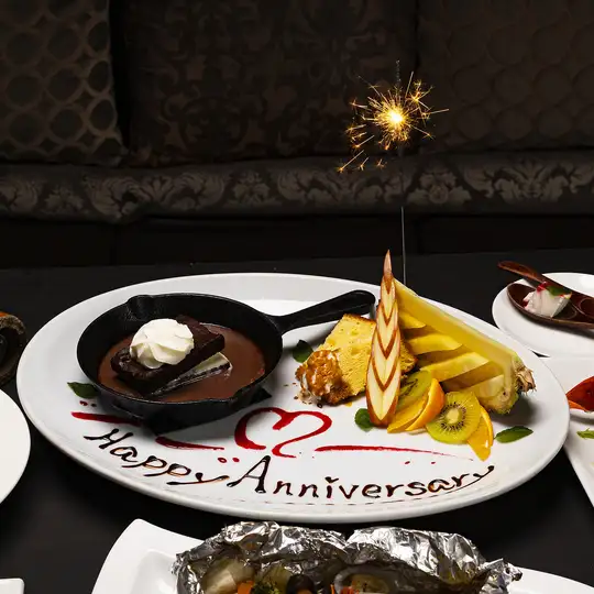 【周年庆套餐】龙虾牛柳配火山甜点 ◆ 含2杯饮品 ≪10道菜≫ 10,000日元
