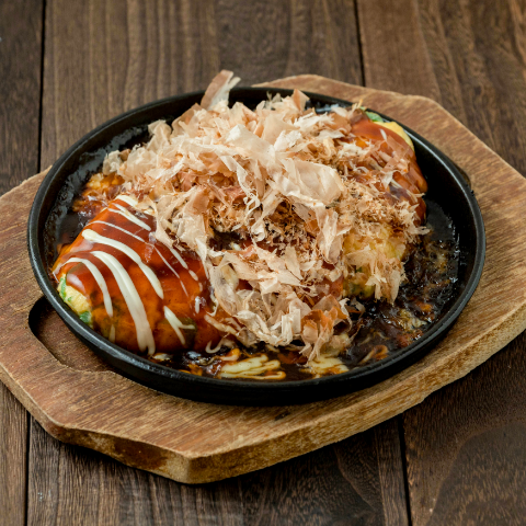 A delicious new texture! Fluffy and creamy okonomiyaki