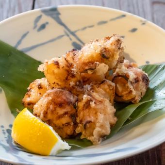 Deep-fried octopus