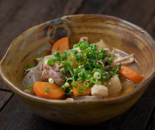 Braised beef tripe with salt