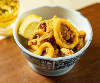 Soft fried squid