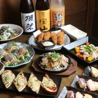 ★一番人気★　とらこま鍋串コース8品＋90分飲み放題付き￥5000