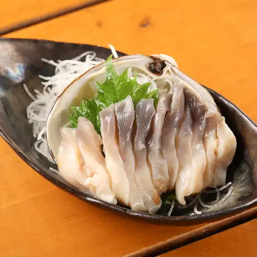 【苫小牧名物】活ホッキ刺身