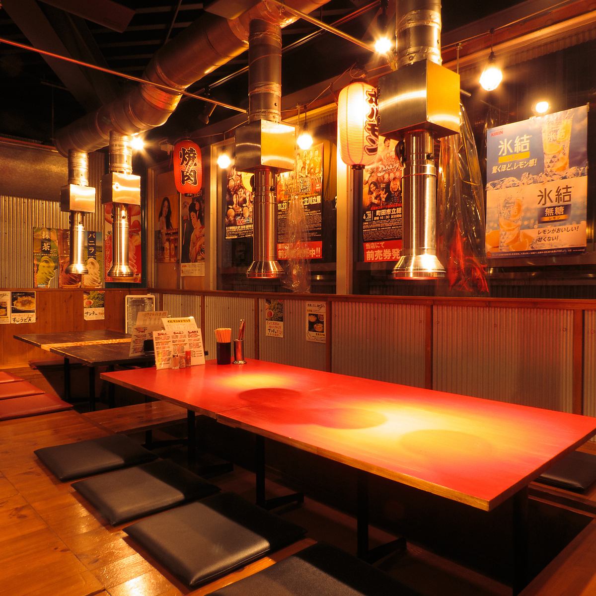 お座敷は小さいお子様がいらっしゃるお客さまにとっても安心！