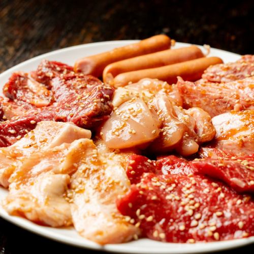 ぐんそう肉盛り　1ポンド[約450g]　3～4人前