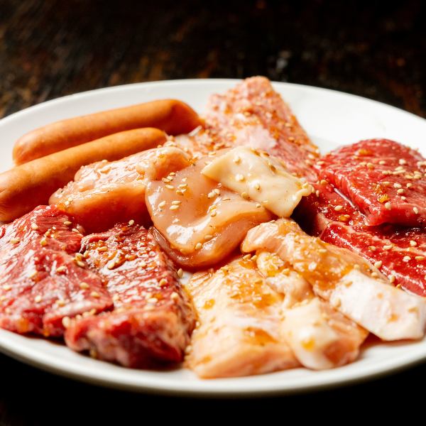 【ボリューム満点！】1ポンドの肉盛り◎シェアして大満足の欲張りセット♪