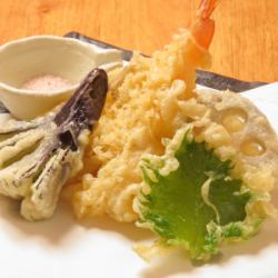 天ぷら盛り合わせ