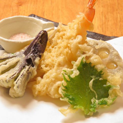 天ぷら盛り合わせ