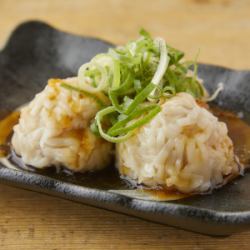 おろしポン酢　鶏焼売　