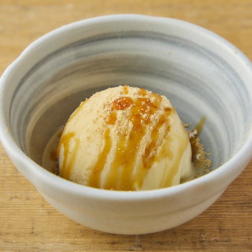 黒蜜きな粉アイス