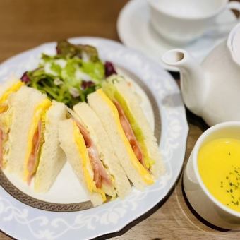 『Great Value Lunch Set』 Mixed Sandwich Set 10:00~15:00